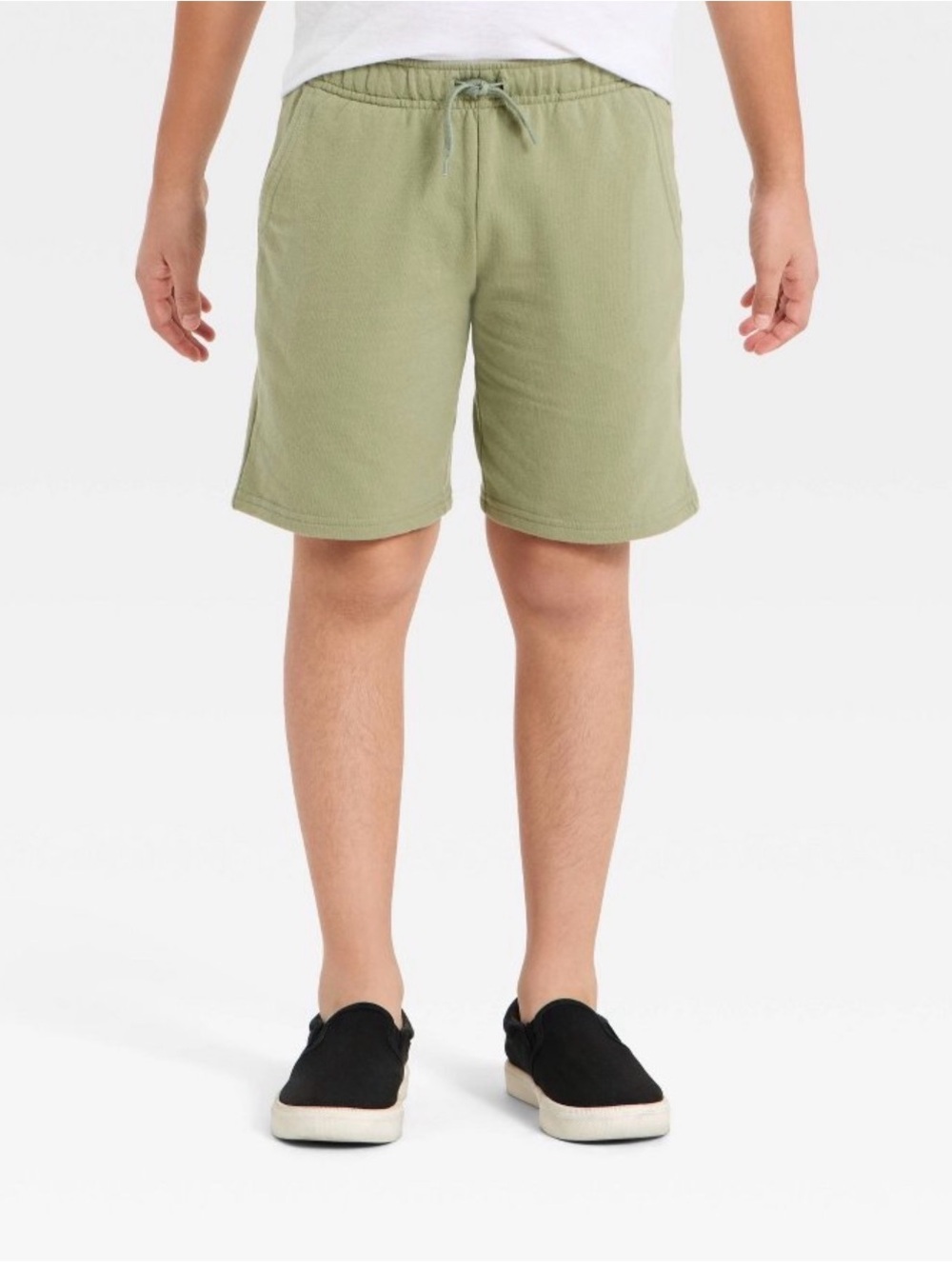 Cat & Jack Husky Above the Knee Pull On Shorts with Drawstring